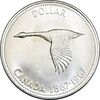 سکه دلار 1967 الیزابت دوم - MS62 - کانادا