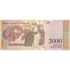 اسکناس 2000 بولیوار 2016 جمهوری بولیواری - تک - UNC62 - ونزوئلا