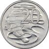 سکه 20 سنت 2008 الیزابت دوم - EF45 - استرالیا
