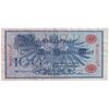 اسکناس 100 مارک 1908 ویلیام دوم - مهر قرمز - تک - EF - آلمان