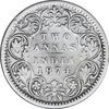 سکه 2 آنه 1874 ویکتوریا - VF30 - هند