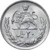 سکه 20 ریال 2537 - MS64 - محمد رضا شاه