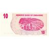اسکناس 10 دلار 2007 جمهوری - تک - UNC63 - زیمبابوه
