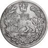 سکه 1000 دینار 1323 تصویری - VF35 - مظفرالدین شاه