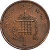 سکه 1 نیو پنی 1971 الیزابت دوم - EF45 - انگلستان