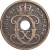 سکه 5 اوره 1927 کریستیان دهم - EF40 - دانمارک