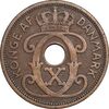 سکه 5 اوره 1927 کریستیان دهم - EF40 - دانمارک