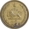 سکه 5 دینار 1318 برنز - VF35 - رضا شاه