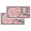 اسکناس 20 ریال (انصاری - مهران) ریال باز - جفت - AU55 - محمد رضا شاه