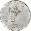سکه کوارتر دلار 2008P ایالتی - نیومکزیکو - AU - آمریکا