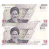 اسکناس 10000 ریال (دژپسند - همتی) یک یکم - جفت - UNC63 - جمهوری اسلامی