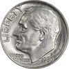 سکه 1 دایم 1980P روزولت - AU50 - آمریکا