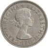 سکه 1 شیلینگ 1960 الیزابت دوم - سپر انگلیس - AU55 - انگلستان