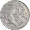 سکه 20 سنت 1981 الیزابت دوم - EF45 - استرالیا