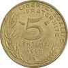 سکه 5 سانتیم 1996 جمهوری کنونی - ماریان - AU50 - فرانسه