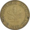 سکه 10 فینیگ 1950G جمهوری فدرال - EF40 - آلمان