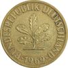 سکه 10 فینیگ 1969J جمهوری فدرال - EF45 - آلمان