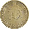 سکه 10 فینیگ 1973F جمهوری فدرال - EF45 - آلمان