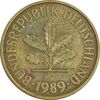 سکه 5 فینیگ 1989J جمهوری فدرال - EF45 - آلمان