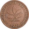 سکه 2 فینیگ 1972D جمهوری فدرال - EF45 - آلمان
