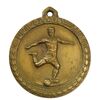 مدال آویز برنز مسابقات فوتبال جام ولیعهد بدون تاریخ (فدراسیون) - AU - محمد رضا شاه