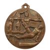 مدال آویز ورزشی برنز ژیمناستیک آقایان - EF - محمد رضا شاه