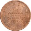 سکه 1 پنی 1973 الیزابت دوم - MS63 - انگلستان