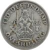 سکه 1 شیلینگ 1937 جرج ششم - تیپ 2 - VF35 - انگلستان