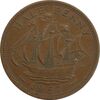 سکه 1/2 پنی 1957 الیزابت دوم - EF40 - انگلستان