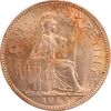 سکه 1 پنی 1963 الیزابت دوم - MS64 - انگلستان