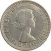 سکه 6 پنس 1958 الیزابت دوم - MS62 - انگلستان