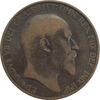 سکه 1 پنی 1905 ادوارد هفتم - VF20 - انگلستان