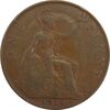 سکه 1 پنی 1919 جرج پنجم - VF25 - انگلستان