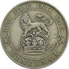 سکه 6 پنس 1922 جرج پنجم - EF40 - انگلستان