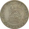 سکه 6 پنس 1925 جرج پنجم - VF30 - انگلستان