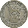 سکه 6 پنس 1925 جرج پنجم - VF20 - انگلستان