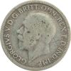 سکه 6 پنس 1929 جرج پنجم - VF35 - انگلستان