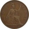 سکه 1 پنی 1939 جرج ششم - VF35 - انگلستان