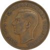 سکه 1 پنی 1945 جرج ششم - EF40 - انگلستان