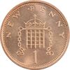 سکه 1 پنی 1976 الیزابت دوم - MS62 - انگلستان