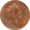 سکه 1 پنی 1988 الیزابت دوم - AU55 - انگلستان