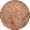 سکه 1 پنی 1988 الیزابت دوم - AU50 - انگلستان