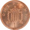 سکه 1 پنی 1992 الیزابت دوم - MS64 - انگلستان