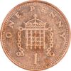 سکه 1 پنی 1993 الیزابت دوم - AU58 - انگلستان