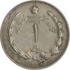 سکه 1 ریال 1348 - VF30 - محمد رضا شاه