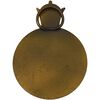مدال برنز آویزی پنجاهمین سال پادشاهی پهلوی 2535 (بدون جعبه و روبان) - AU50 - محمد رضا شاه