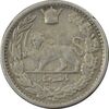 سکه 500 دینار 1307 تصویری (مکرر تاریخ) - VF25 - رضا شاه