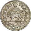 سکه 2 قران 1327 (با تاج محمد علی) - MS62 - احمد شاه