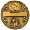 مدال یادبود مسابقات جهانی کشتی تهران 1352 (با جعبه) - MS64 - محمد رضا شاه
