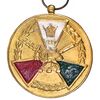 مدال کوشش درجه سه 1329 - AU - محمد رضا شاه